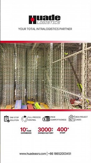 ASRS Automated Storage&Retrieval Solution Beverage Industry