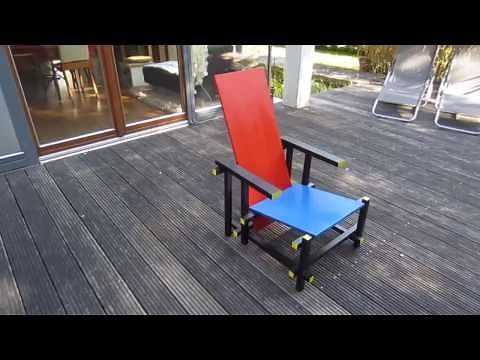 Red and Blue Chair