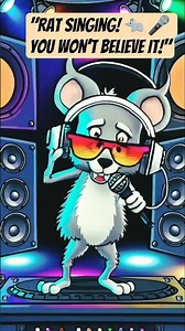 "#Rat Singing! #Funny Animal Video That Will Make You Laugh 🐀🎤"