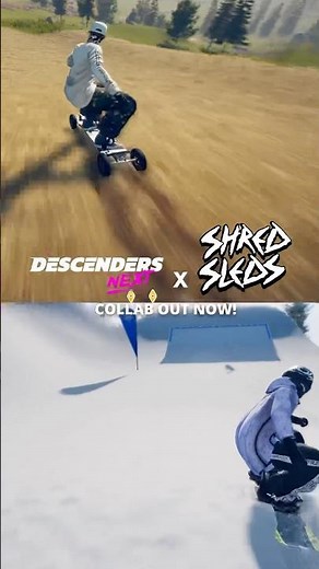 Introducing the Descenders Next x Shred Sleds collab! ​⁠‪@shredsleds587‬ ⁠#descenders #snowboarding