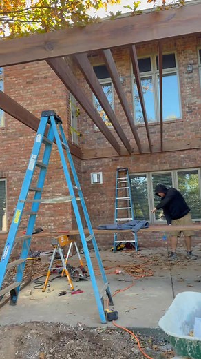 Follow us to learn how to build a deck this fast! #Fastdeck | Decks ,LLC