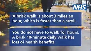 25K views · 297 reactions | Walking can be overlooked as exercise, but walking briskly can help build stamina, burn calories and make your heart healthier. You don't have to walk for hours. A brisk 10-minute daily walk has lots of health benefits. Learn more: https://www.nhs.uk/live-well/exercise/walking-for-health/ #NationalWalkingMonth #WalkThisMay | nhs.uk | Facebook