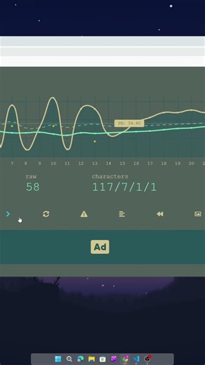 Typing Practice #gaming #keyboard #monkeytype #tech