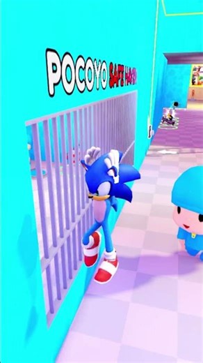 💀🏃 SONIC Tries to Break Out of POCOYO’S PRISON Obby!