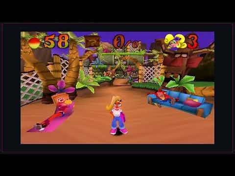 Crash Bandicoot Godot - WIP intro v2, adjusted camera runthrough w/ Coco