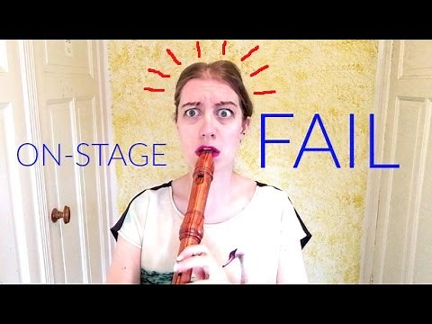 My biggest on-stage DISASTERS!