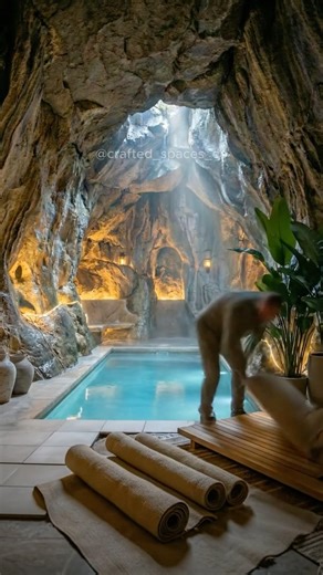 Building a Luxury Pool Inside a Natural Cave 🤯
