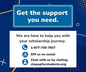 Got questions? We’ve got answers. Whether it’s a quick chat or a detailed call, Step Up is ready to help your family every step of the way. | Step Up For Students