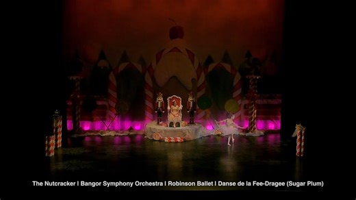 This weekend, The Nutcracker casts it's unforgettable spell with the Sugar Plum Fairy! Join the Bangor Symphony Orchestra and Robinson Ballet for a holiday classic full of wonder! Get your tickets at the Collins Center for the Arts at 207-581-1755. It’s a holiday tradition you won't want to miss! #nutcracker #orchestra #ballet #bangorbeats | Bangor Symphony Orchestra