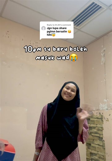 Persiapan Bersalin: Tips Masuk Wad Hospital