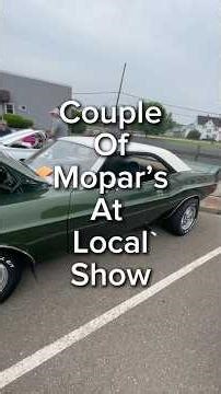 RARE RIDES: 2 Vintage Mopar’s At Local Car Show! Dodge Challenger & Plymouth Savoy!