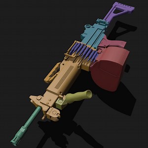 IWI Negev LMG ( Prop-Gun ) 1/1 Scale