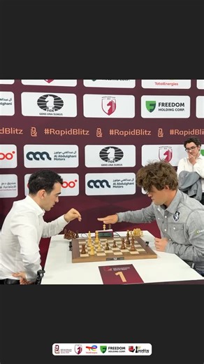 ChessBase India on Instagram: "Hard Start for Magnus! 😢 edit: @abhyudaya_raam #chess #chessbaseindia #magnuscarlsen"