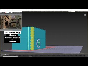 3D Modeling in 3dsmax I How to Model Game Environment ( Part 1)
