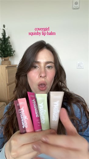 Daphne on Instagram: "hello fellow lip balm hoarders! @covergirl just launched these new squishy lip butter balms. 2025 we saw a lot of brands come with this style of lip balm so is this anything new or maybe an affordable option of more a high end lip balm? well let’s talk about it! these are super juicy glass like lip balms that smell divine. toasted vanilla marshmallow is my favorite. so yummy! but effectively three of the five shades are basically clear. so it really comes down to which scen