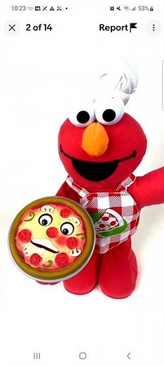 singing pizza Elmo