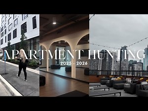 Luxury Apartment Tour & Hunting Vlog | High-Rise Living