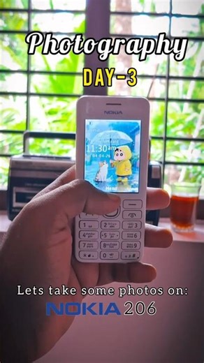 I used a Nokia 206 for Pro Photography! 📸🤯 ( Day 3 ) #shorts