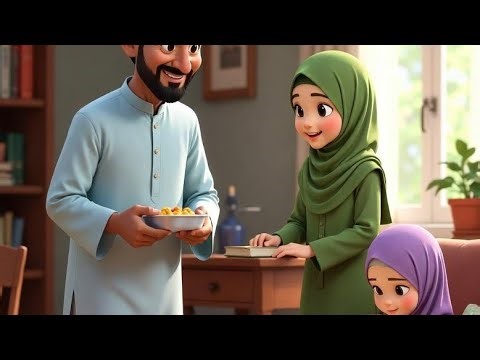 “A Beautiful Muslim Family Story | Islamic Cartoon for Kids | Heart Touching Video”