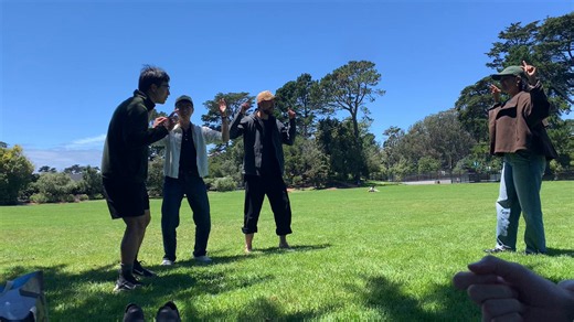SF is so weird, you have friends teaching me alien sign languages on Sat.