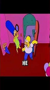 Homer's head exploded like a balloon #anime #animerecap #TheSimpsons