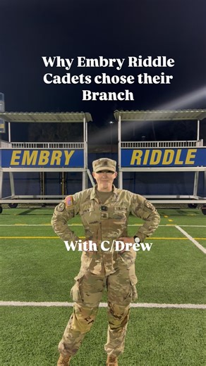 Embry Riddle Army ROTC on Instagram: "Ever wondered what drives someone to choose a specific branch in the military? 🤔 From personal experiences to future goals, their story is one of passion, dedication, and purpose. 💪 Drop your thoughts and questions below! What inspired your decision, or what would you choose and why? ⬇️ #CadetLife #BranchChoice #MilitaryJourney #Inspiration"