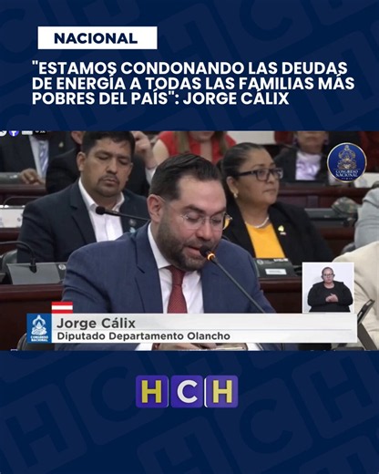 #HCHNoticias | Jorge Cálix el jefe de la bancada liberal aseguró que la ley de justicia energética garantiza el respeto a los derechos adquiridos de los empleados de la ENEE. Mencionó que, "estamos condonando las deudas de energía a todas las familias más pobres, en los lugares https://t.co/hZoQhalOFV