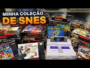 My SUPER NINTENDO collection with 81 games!