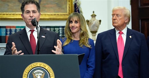 Michael and Susan Dell giving $250 apiece to 25 million U.S. kids via Trump accounts