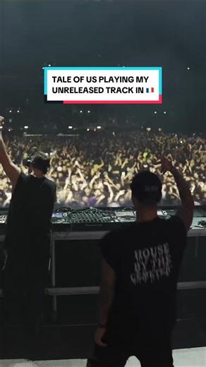 tale of us played my unreleased track in paris 🇫🇷👾 #afterlife #paris #melodictechno #rave @Afterlife @Anyma