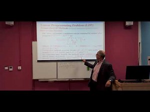 Linear Programming (Interior Point Methods [1]): Optimization #7.1 | ZC OCW
