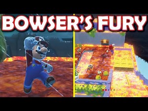 Bowser's Fury - FLOOR IS LAVA CHALLENGE!! (Mario Challenge)