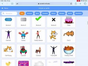 Tutoriel comment animer un personnage sur scratch 3.0