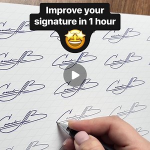 MYSIGN | SIGNATURE | ✍️ Create an amazing signature with professional calligraphers ✅ You easily learn how to sign within 30 min with the help of a... | Instagram