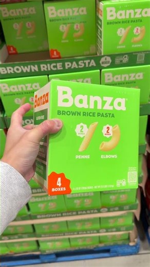 🍝 Banza Brown Rice Pasta Variety Pack (🇺🇸 Itm. 1989442)