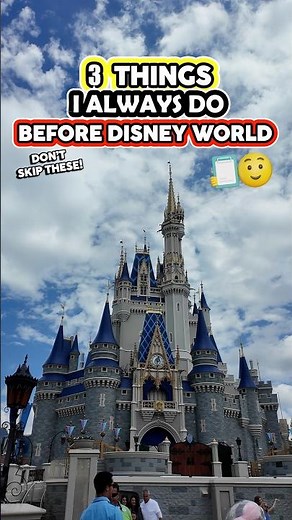 3 Things to Get Ready for Disney World! 🤩📃 (Prepping & Packing Tips)