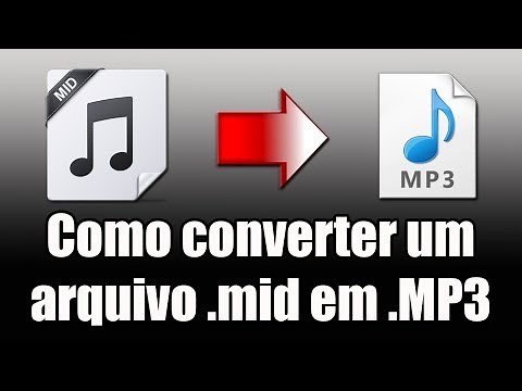 Como converter um arquivo .mid em .MP3 (Gratuito, online e sem cadastro)