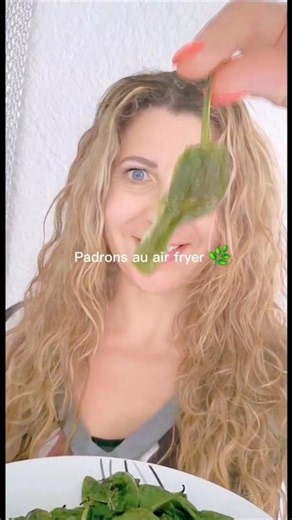 Padrons au air fryer : recette tapas facile et rapide 🌿