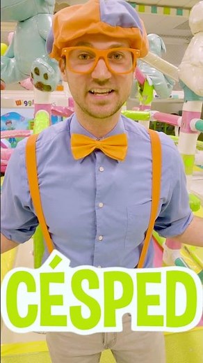 ¿Qué color es? Aprende colores con Blippi en el área de juegos 🎨 #AprenderColores #Niños #Blippi