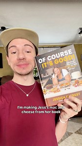 Stay tuned I’m making Applesauceandadhd’s Mac and cheese recipe from her cookbook “Of Course It’s Good”! It’s back in stock too, I’ll link it in the comments! #jess #applesauceandadhd #ofcourseitsgood | Manny Michael