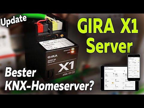 Gira X1: best KNX home server with Visu for 650 euros? Smartest Home - Ep 170
