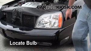 Fog Light Replacement 2001 Cadillac DeVille DTS 4.6L V8