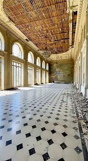 Inside America’s Creepiest Abandoned Mansion: Lynnewood Hall 😱#LynnewoodHall#HistoricHomes