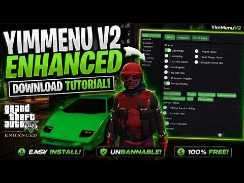 FREE GTA 5 Enhanced Mod Menu Tutorial & Download (YimMenu V2) | 2026 Easy ✨
