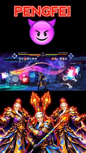 PENGFEI vs LAST OPERATOR (Hard Mode) 😈🔥 | Impossible Fight! ‪@Niladri-SF3_FAMILY‬