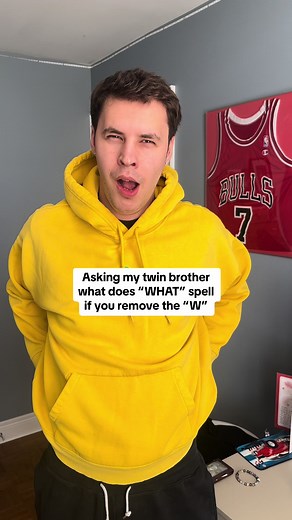 Dude Pranks Twin Brother with Word Spell Trick! 😂