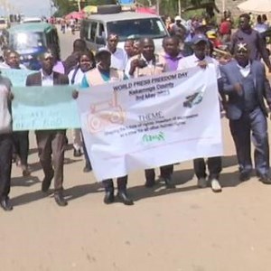 Journalists and reporters urge the public and political leaders to respect them and give them the freedom to report the news honestly. | Standard Digital