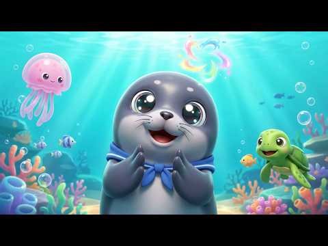 Funny Little Seal 🦭 | Children's Song | Fun Sea Rhyme