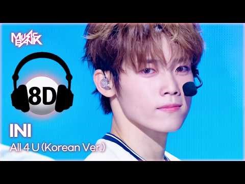 [🔊8D Bank] INI (아이엔아이) - All 4 U | KBS WORLD TV 260424
