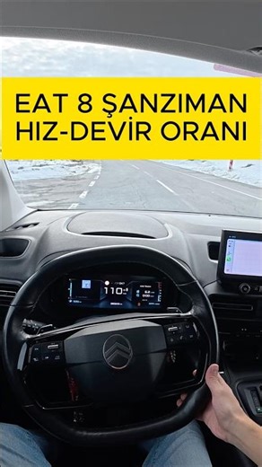 Citroen Berlingo EAT8 Speed/Revolutions